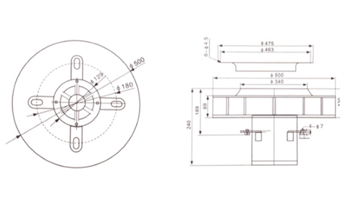 FFU-500鋁風(fēng)輪
